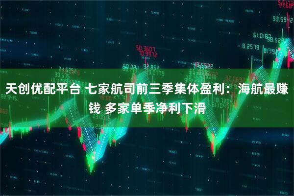 天创优配平台 七家航司前三季集体盈利：海航最赚钱 多家单季净利下滑